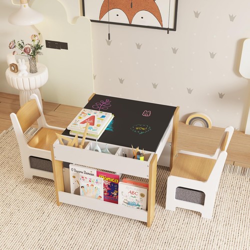 Children table and chair set - children,